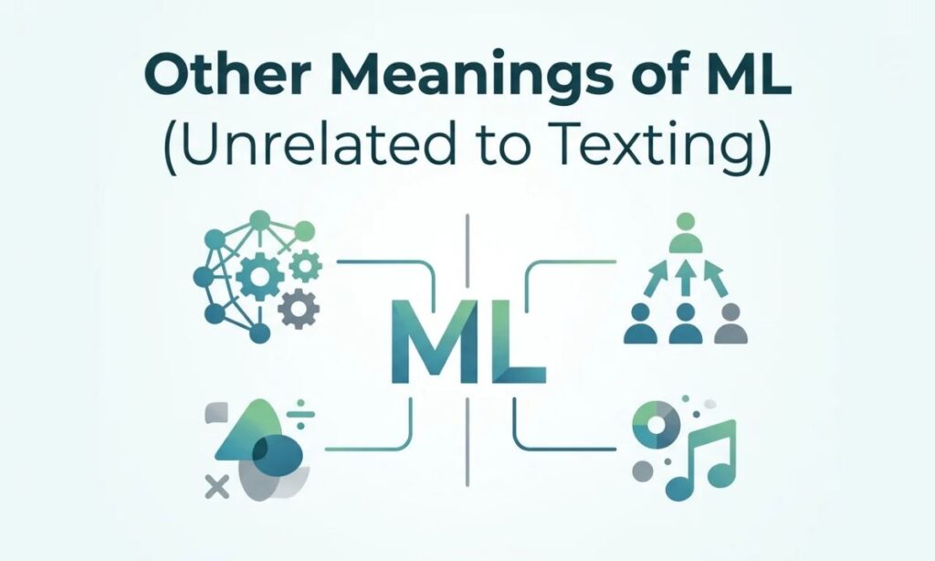 Other Meanings of ML (Unrelated to Texting)