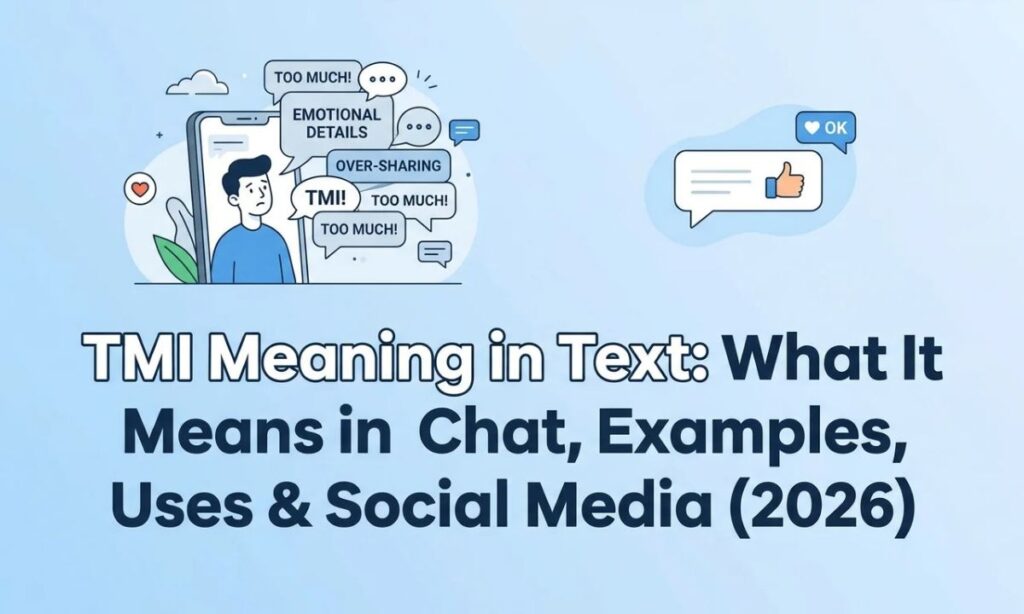 TMI Meaning in Text_ What It Means in Chat, Examples, Uses & Social Media (2026)