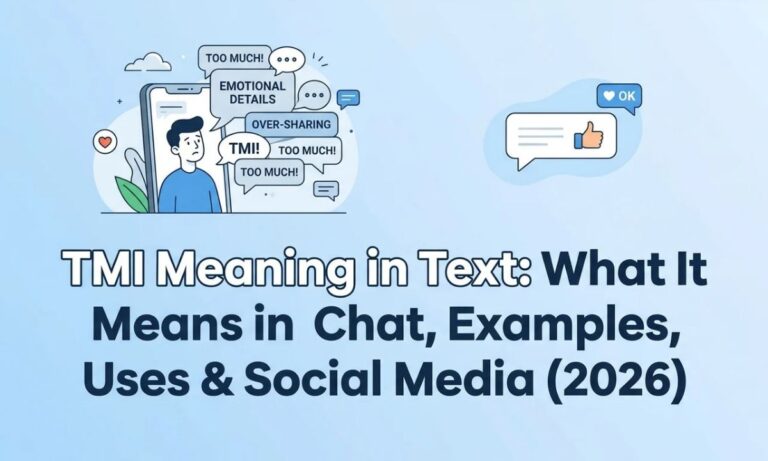 TMI Meaning in Text_ What It Means in Chat, Examples, Uses & Social Media (2026)